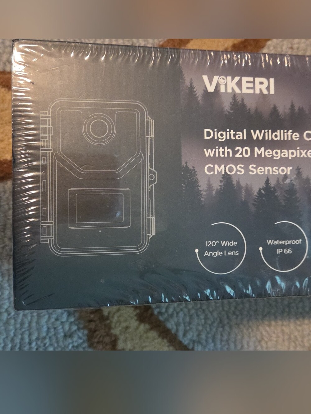 Digital Wildlife Camera 20MP CMOS Sensor - Black